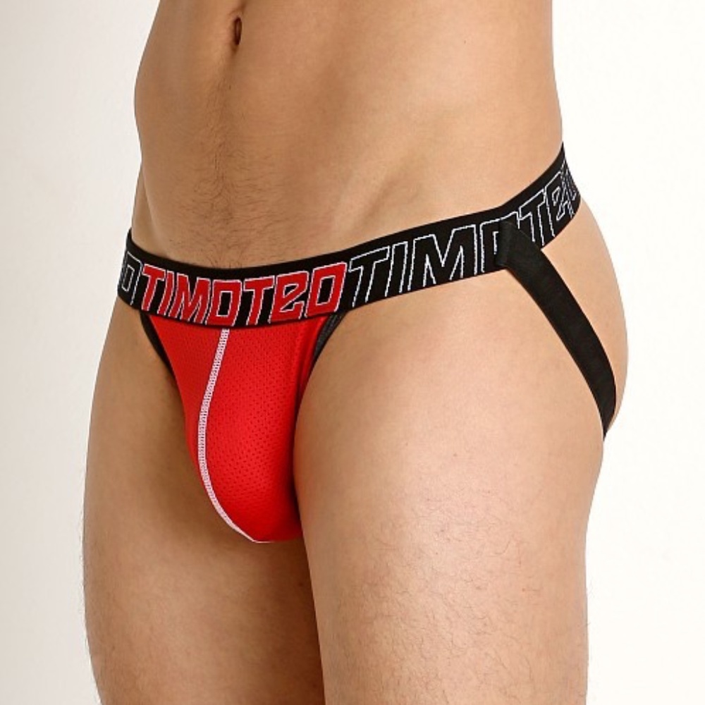Timoteo AeroTech Mesh Jock NWT RARE sold out style Polyester / nylon / spandex - Picture 2 of 7